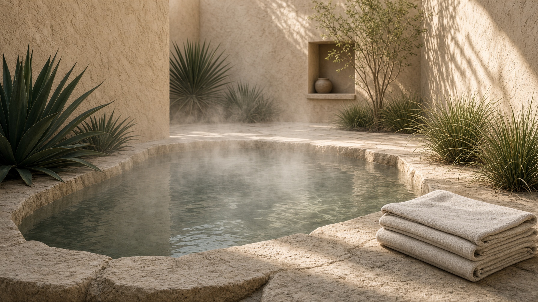 The stone spa